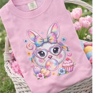 Comfort Colors Pink Graphic Tee